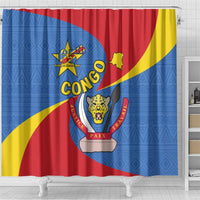 Congo-Kinshasa Shower Curtain 65th Anniversary Of Independence