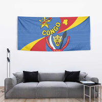 Congo-Kinshasa Tapestry 65th Anniversary Of Independence