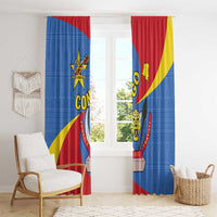 Congo-Kinshasa Window Curtain 65th Anniversary Of Independence