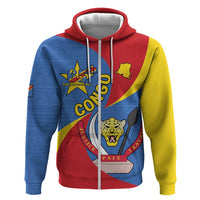 Congo-Kinshasa Zip Hoodie 65th Anniversary Of Independence