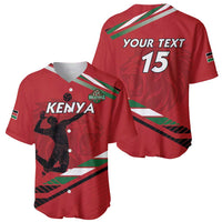 Custom Kenya Volleyball Baseball Jersey We Are Champions