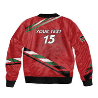 Custom Kenya Volleyball Bomber Jacket We Are Champions