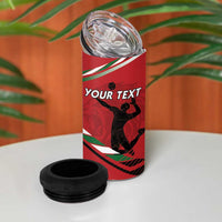 Custom Kenya Volleyball 4 in 1 Can Cooler Tumbler We Are Champions