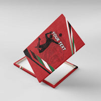 Custom Kenya Volleyball Canvas Wall Art We Are Champions