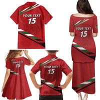 Custom Kenya Volleyball Family Matching Puletasi and Hawaiian Shirt We Are Champions