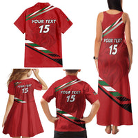 Custom Kenya Volleyball Family Matching Tank Maxi Dress and Hawaiian Shirt We Are Champions