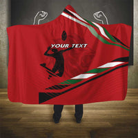 Custom Kenya Volleyball Hooded Blanket We Are Champions