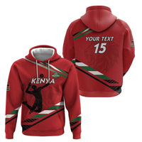 Custom Kenya Volleyball Hoodie We Are Champions