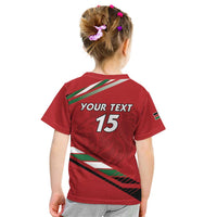 Custom Kenya Volleyball Kid T Shirt We Are Champions