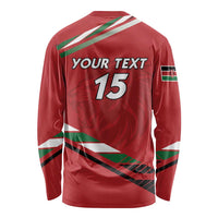 Custom Kenya Volleyball Long Sleeve Shirt We Are Champions