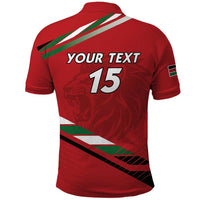Custom Kenya Volleyball Polo Shirt We Are Champions