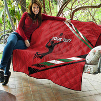 Custom Kenya Volleyball Quilt We Are Champions