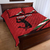 Custom Kenya Volleyball Quilt Bed Set We Are Champions
