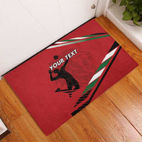 Custom Kenya Volleyball Rubber Doormat We Are Champions