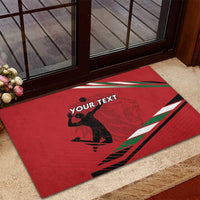 Custom Kenya Volleyball Rubber Doormat We Are Champions