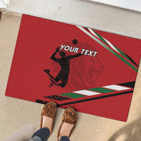 Custom Kenya Volleyball Rubber Doormat We Are Champions