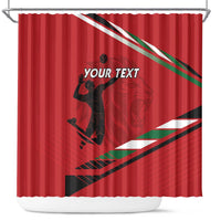 Custom Kenya Volleyball Shower Curtain We Are Champions