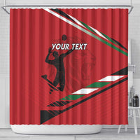 Custom Kenya Volleyball Shower Curtain We Are Champions