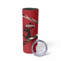 Custom Kenya Volleyball Skinny Tumbler We Are Champions