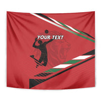 Custom Kenya Volleyball Tapestry We Are Champions