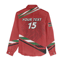 Custom Kenya Volleyball Women Casual Shirt We Are Champions