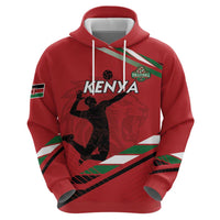 Custom Kenya Volleyball Zip Hoodie We Are Champions