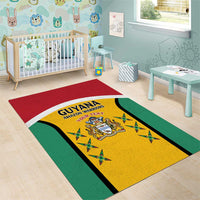 Custom Guyana Cricket Area Rug Come On Amazon Warriors
