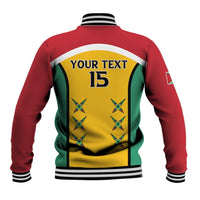 Custom Guyana Cricket Baseball Jacket Come On Amazon Warriors