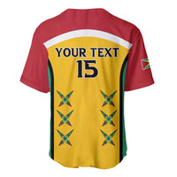 Custom Guyana Cricket Baseball Jersey Come On Amazon Warriors
