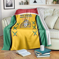 Custom Guyana Cricket Blanket Come On Amazon Warriors