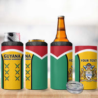 Custom Guyana Cricket 4 in 1 Can Cooler Tumbler Come On Amazon Warriors