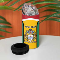 Custom Guyana Cricket 4 in 1 Can Cooler Tumbler Come On Amazon Warriors
