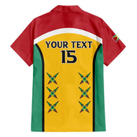 Custom Guyana Cricket Family Matching Long Sleeve Bodycon Dress and Hawaiian Shirt Come On Amazon Warriors