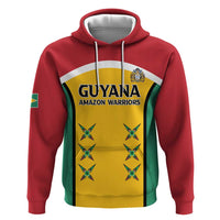 Custom Guyana Cricket Hoodie Come On Amazon Warriors