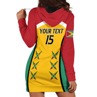 Custom Guyana Cricket Hoodie Dress Come On Amazon Warriors