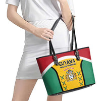 Custom Guyana Cricket Leather Tote Bag Come On Amazon Warriors