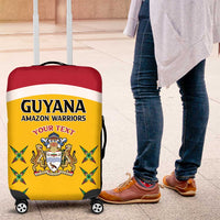 Custom Guyana Cricket Luggage Cover Come On Amazon Warriors