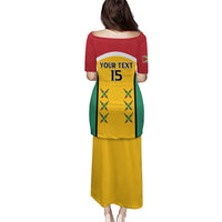 Custom Guyana Cricket Puletasi Come On Amazon Warriors