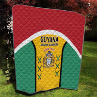 Custom Guyana Cricket Quilt Come On Amazon Warriors