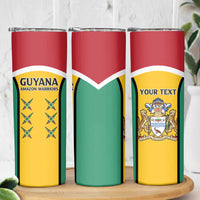 Custom Guyana Cricket Skinny Tumbler Come On Amazon Warriors