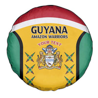 Custom Guyana Cricket Spare Tire Cover Come On Amazon Warriors