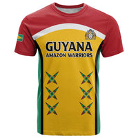 Custom Guyana Cricket T Shirt Come On Amazon Warriors
