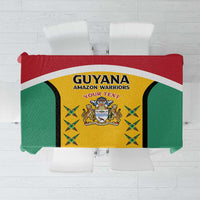 Custom Guyana Cricket Tablecloth Come On Amazon Warriors