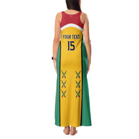 Custom Guyana Cricket Tank Maxi Dress Come On Amazon Warriors