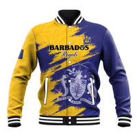 Custom Barbados Royals Cricket Baseball Jacket Coat Of Arms Flag Style