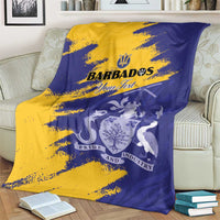 Custom Barbados Royals Cricket Blanket Coat Of Arms Flag Style