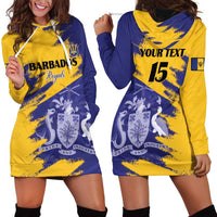 Custom Barbados Royals Cricket Hoodie Dress Coat Of Arms Flag Style