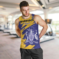 Custom Barbados Royals Cricket Men Tank Top Coat Of Arms Flag Style