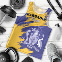 Custom Barbados Royals Cricket Men Tank Top Coat Of Arms Flag Style