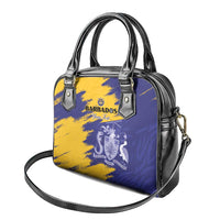 Custom Barbados Royals Cricket Shoulder Handbag Coat Of Arms Flag Style